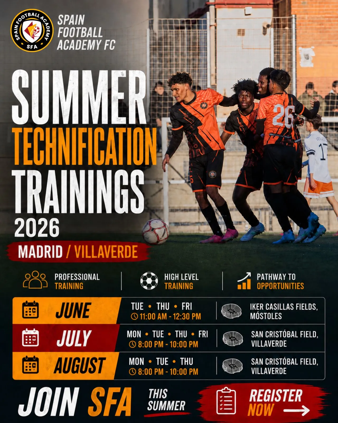 Football Club in Madrid – FC SFA Academy Training & Matches | en